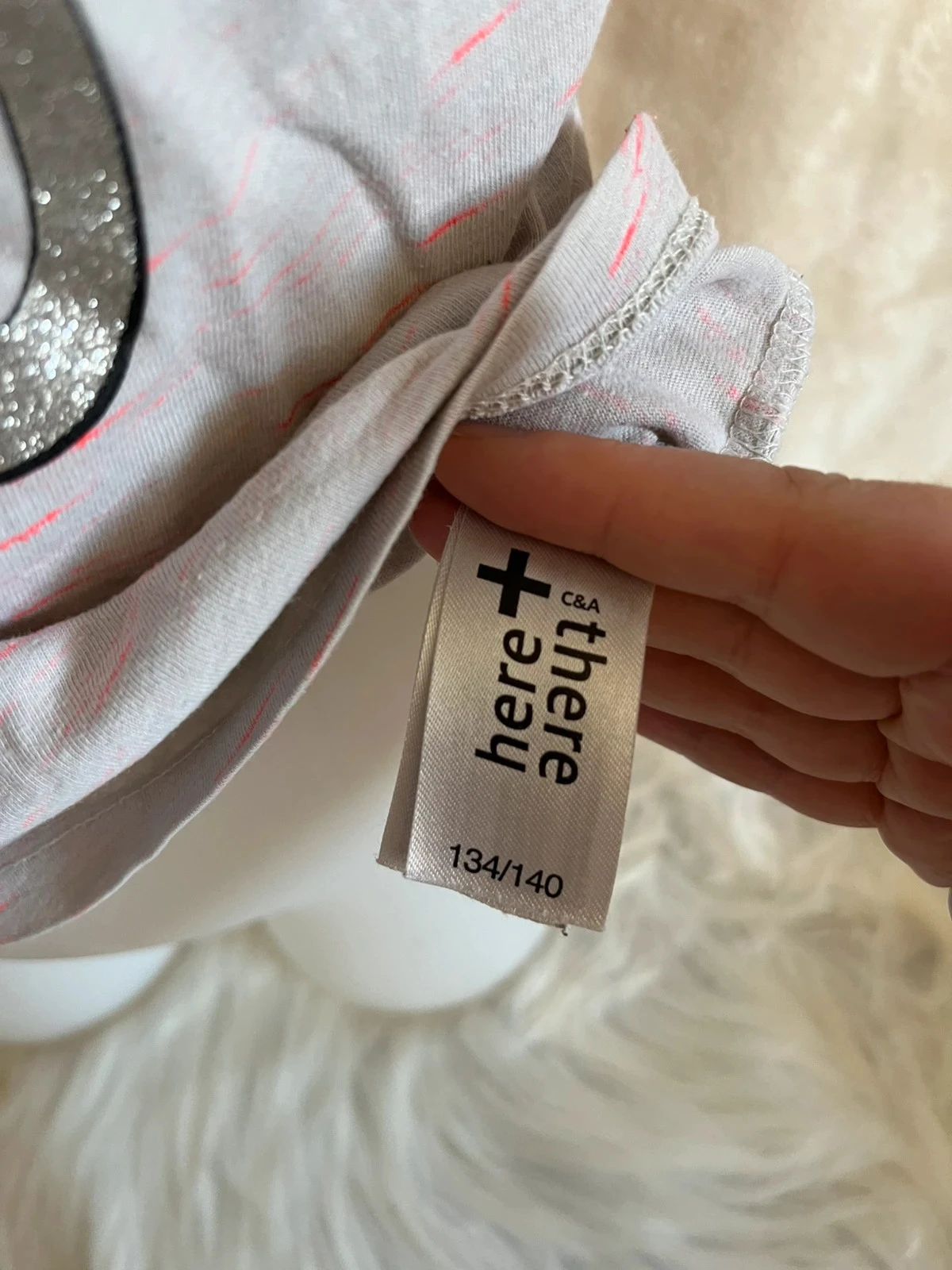 grijs hello wild world T-shirt leuk & trendy – photo 2